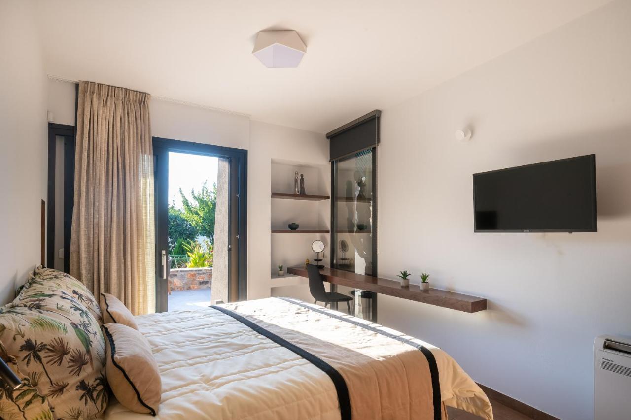 Lithari Luxury Villa With Private Pool, Your Perfect Retreat, Crete Ágios Nikólaos Екстериор снимка