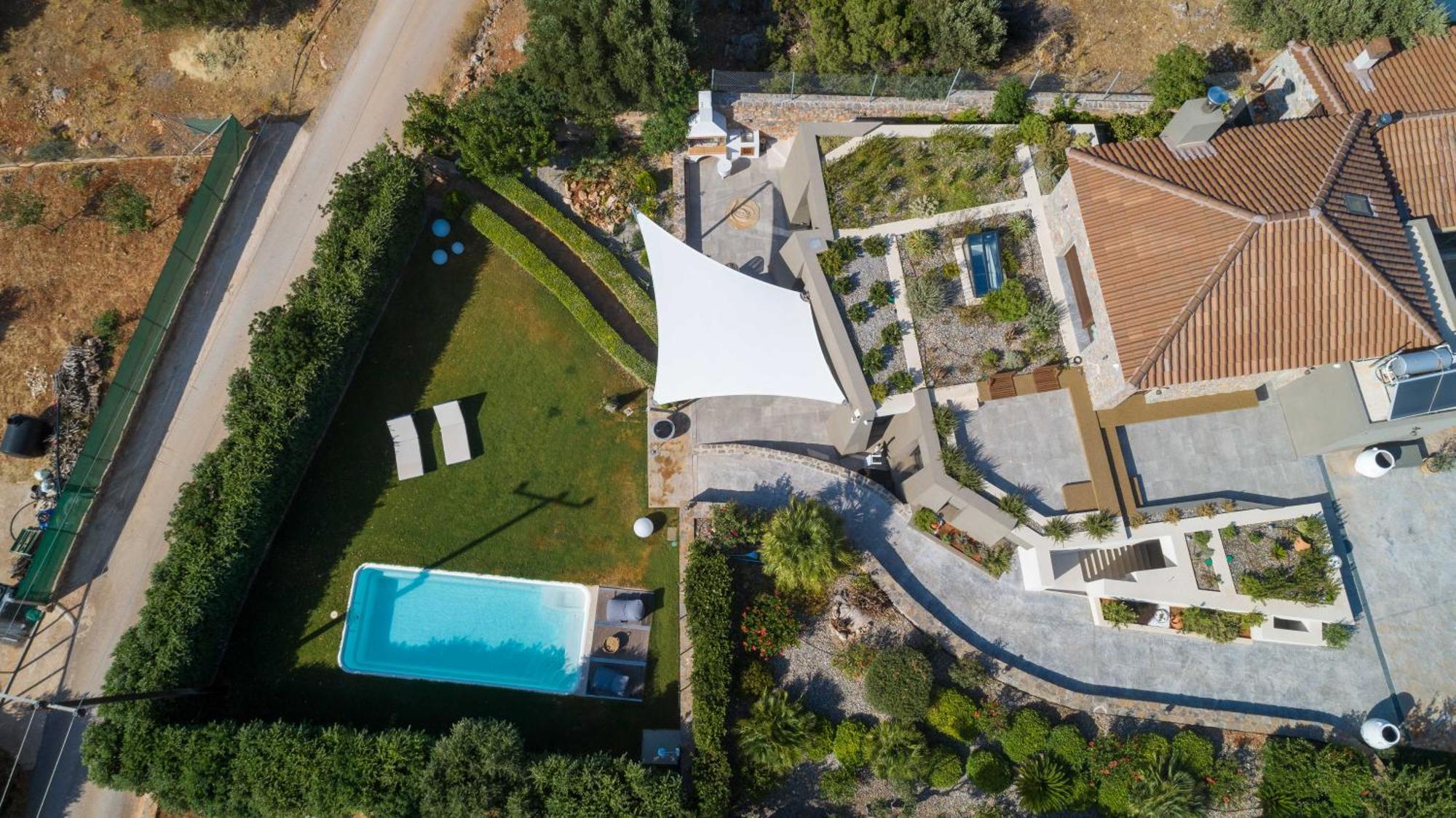 Lithari Luxury Villa With Private Pool, Your Perfect Retreat, Crete Ágios Nikólaos Екстериор снимка