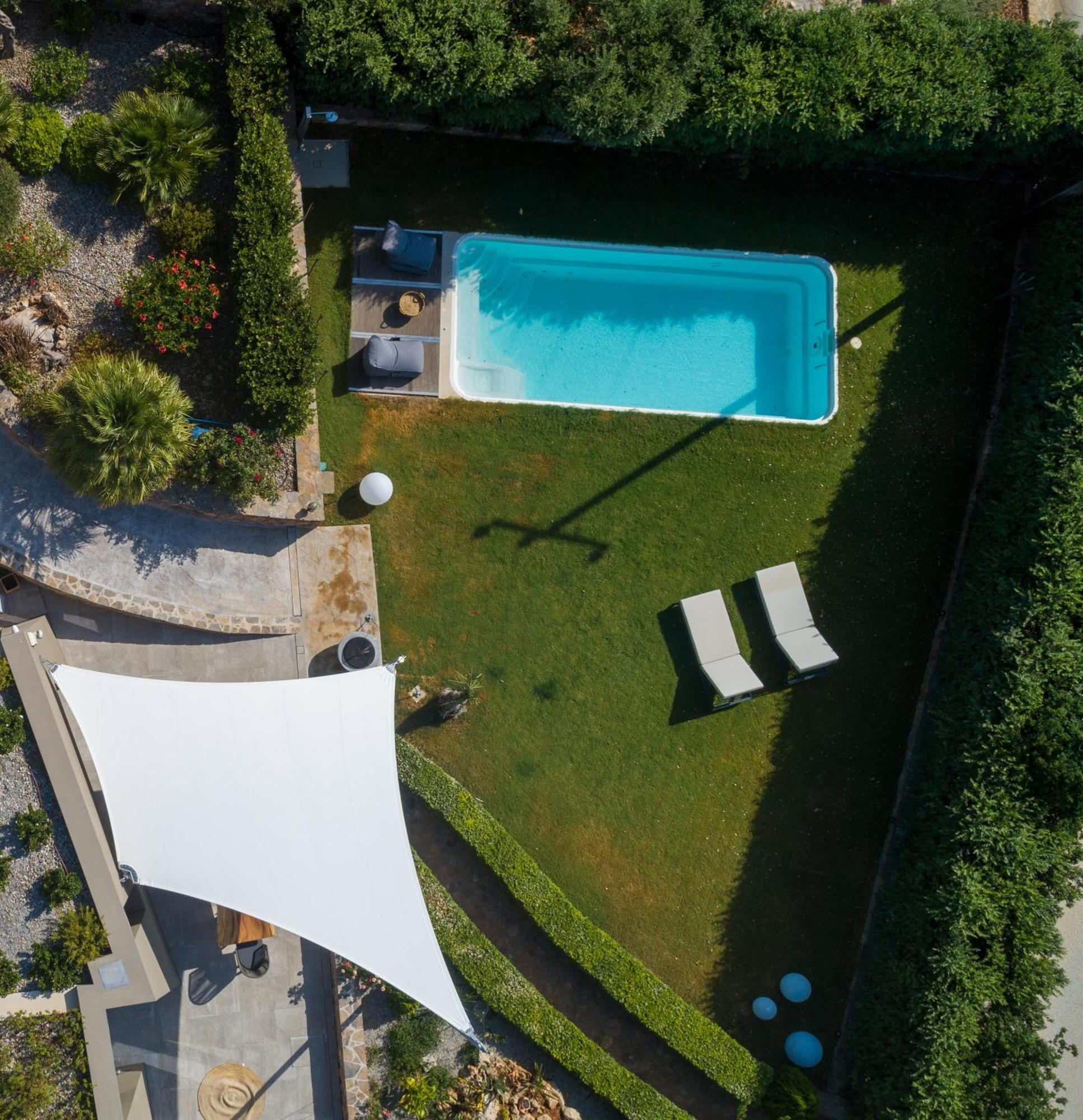 Lithari Luxury Villa With Private Pool, Your Perfect Retreat, Crete Ágios Nikólaos Екстериор снимка