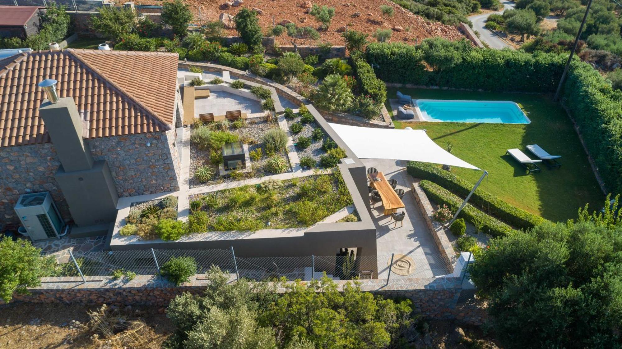 Lithari Luxury Villa With Private Pool, Your Perfect Retreat, Crete Ágios Nikólaos Екстериор снимка